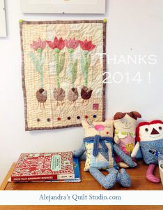 Quilts colchas de patchwork tulipanes