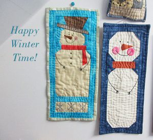 Colchas pequeñas navideñas patchwork