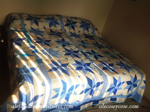 como terminar una colcha de patchwork