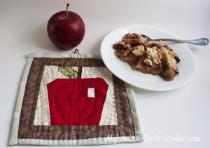 Apple paper piecing free pattern
