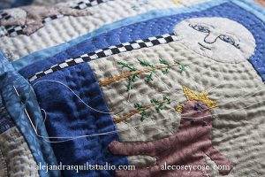 cómo hacer una journal quilt