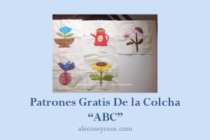 patrones gratis colcha patchwork ABC