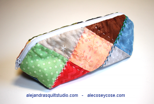 Bolsa de patchwork tutorial