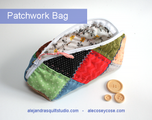 Bolsa de patchwork tutorial