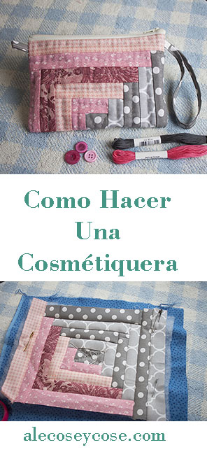 Como hacer una cosmétiquera