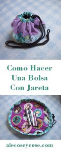 tutorial bolsa patchwork con jareta