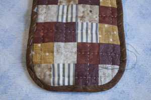 Como Hacer Una Bolsita Patchwork de cuadros