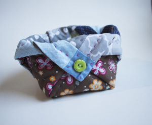 Como Hacer Una Canasta de Patchwork