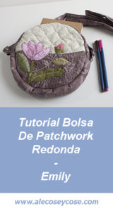 Tutorial Bolsa De Patchwork Redonda - Emily