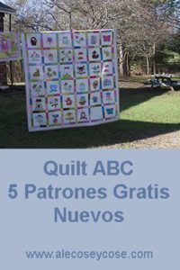 quilt abc patrones gratis