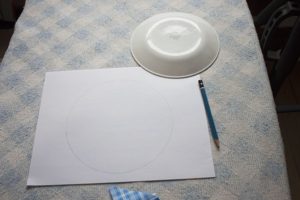 como hacer el patron para hacer el plato de dresden
