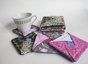 tapete patchwork para la taza