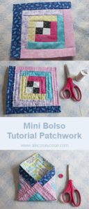 tutorial mini bolso patchwork