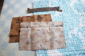 pasos para hacer un bolsillo interior con zipper