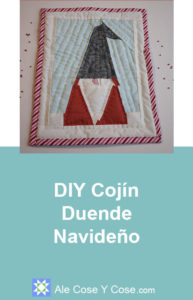 DIY Cojín Duende Navideño