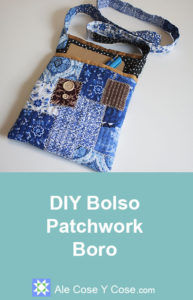 DIY Bolso Patchwork Boro - Patchwork Boro Bag