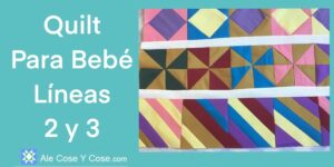 Quilt Para Bebe Lineas 2 y 3