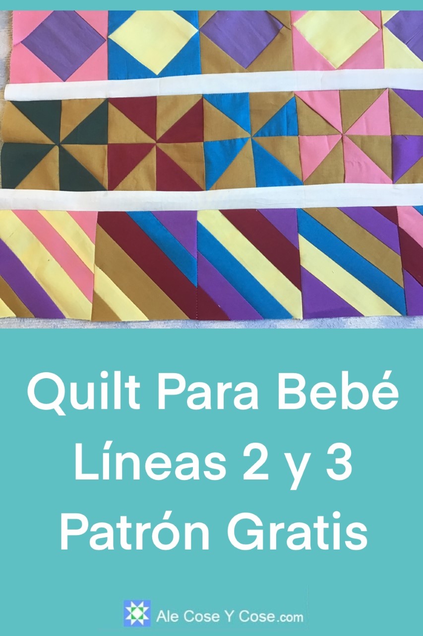 Quilt Para Bebe Lineas 2 y 3