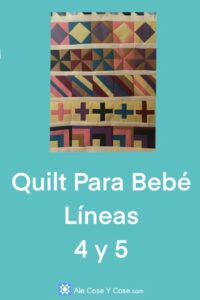 Quilt Para Bebe Lineas 4 y 5