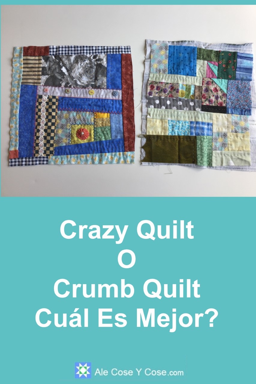 Crazy Quilt O Crumb Quilt