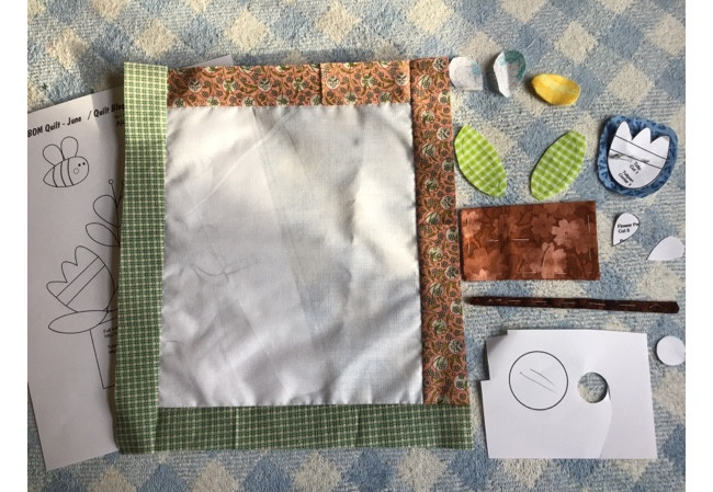 Quilt Bloque Mes - Junio