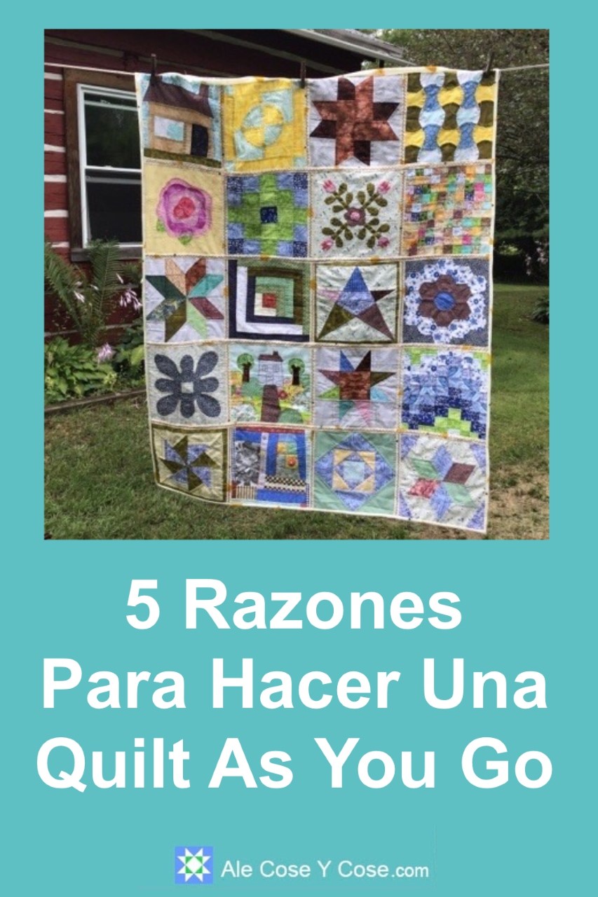 Hacer Una Quilt As You Go