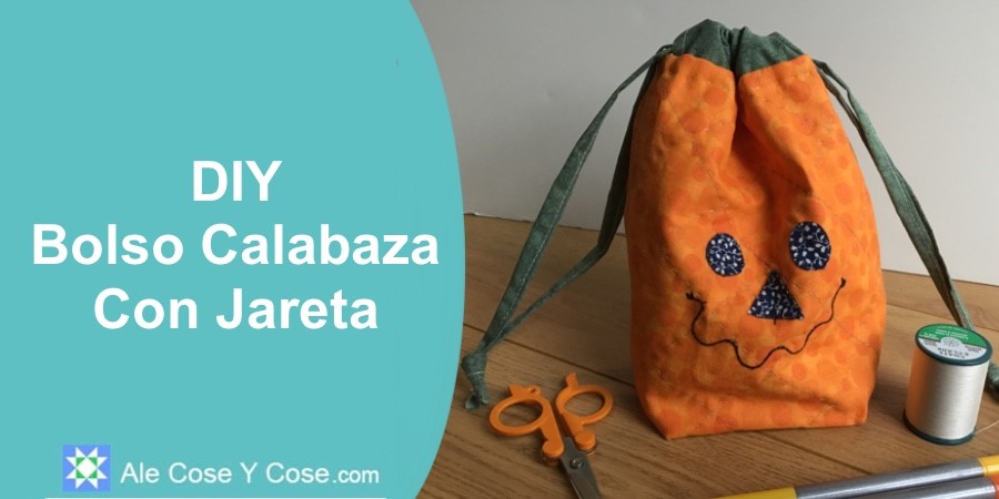 DIY Bolso Calabaza Con Jareta