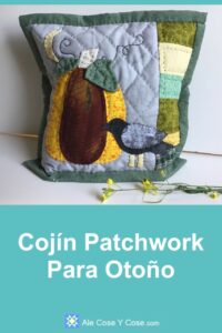 Cojin Patchwork Para Otoño