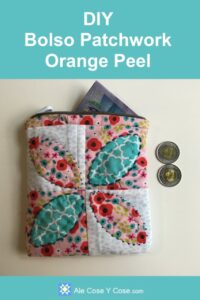 Bolso Patchwork Orange Peel