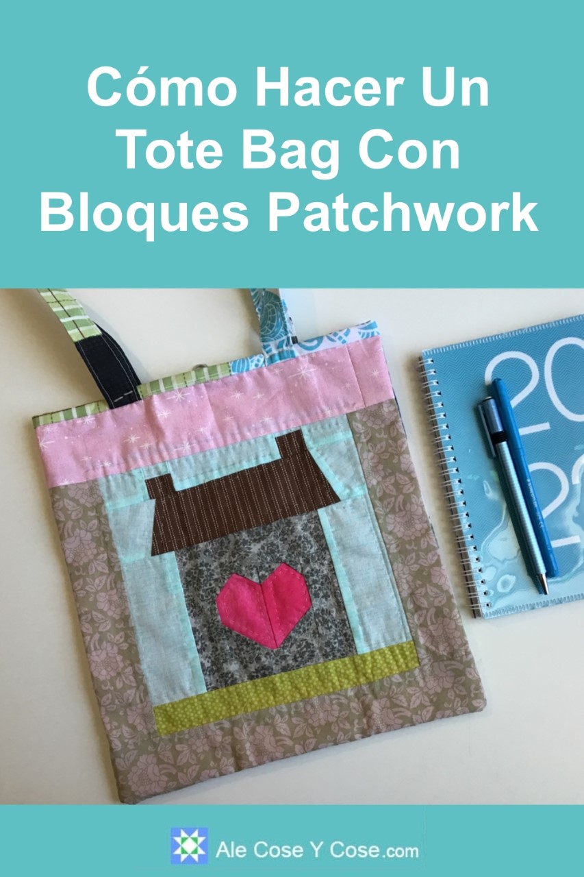 Tote Bag Con Bloques Patchwork