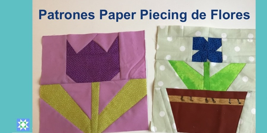 Patrones Paper Piecing De Flores