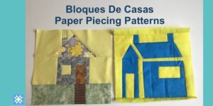 Dos Casas Patrones Paper Piecing