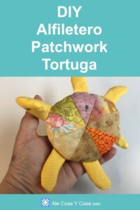 Alfiletero Patchwork Tortuga
