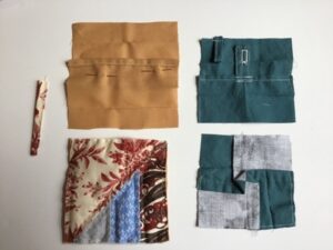 Bolso Patchwork Porta Audifonos