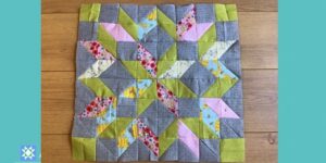 Bloque Para Quilt Rueda Carpintero