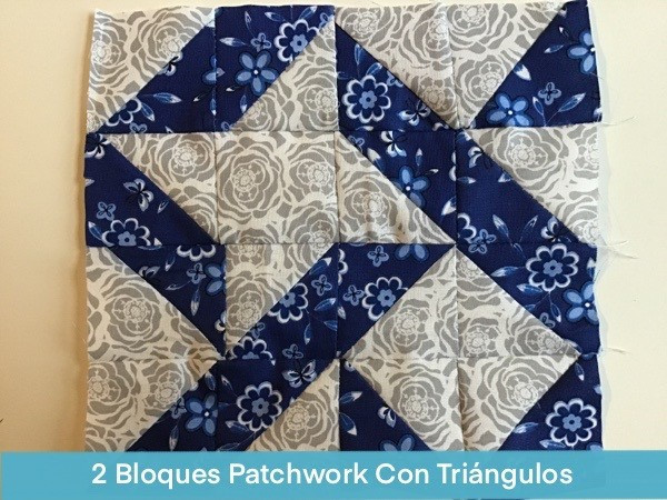 Bloque Para Quilt Con Triangulos