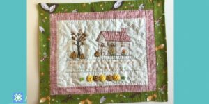 Cojin Muestrario Otono Patchwork