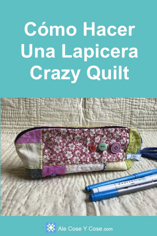 Lapicera Crazy Quilt