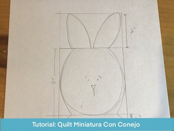 Quilt Miniatura Con Conejo