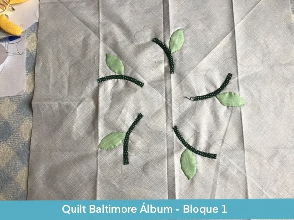 Quilt Baltimore Bloque 1