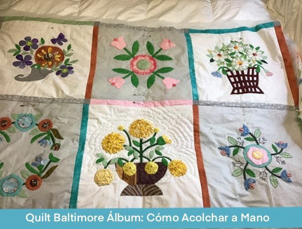 Acolchado Quilt Baltimore Album Abundancia