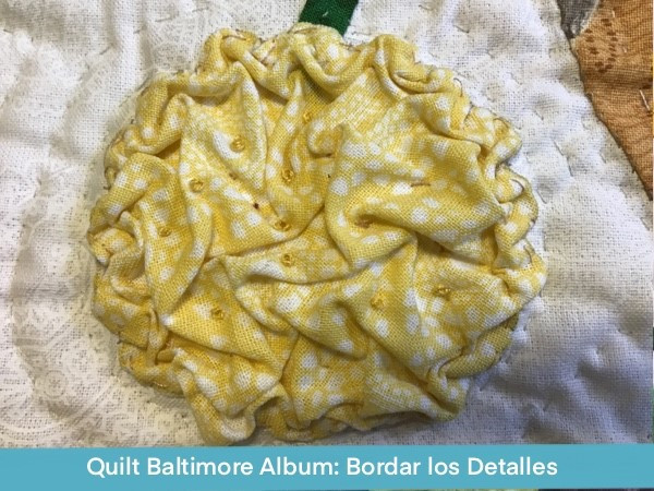 Quilt Baltimore Album Detalles Bordados