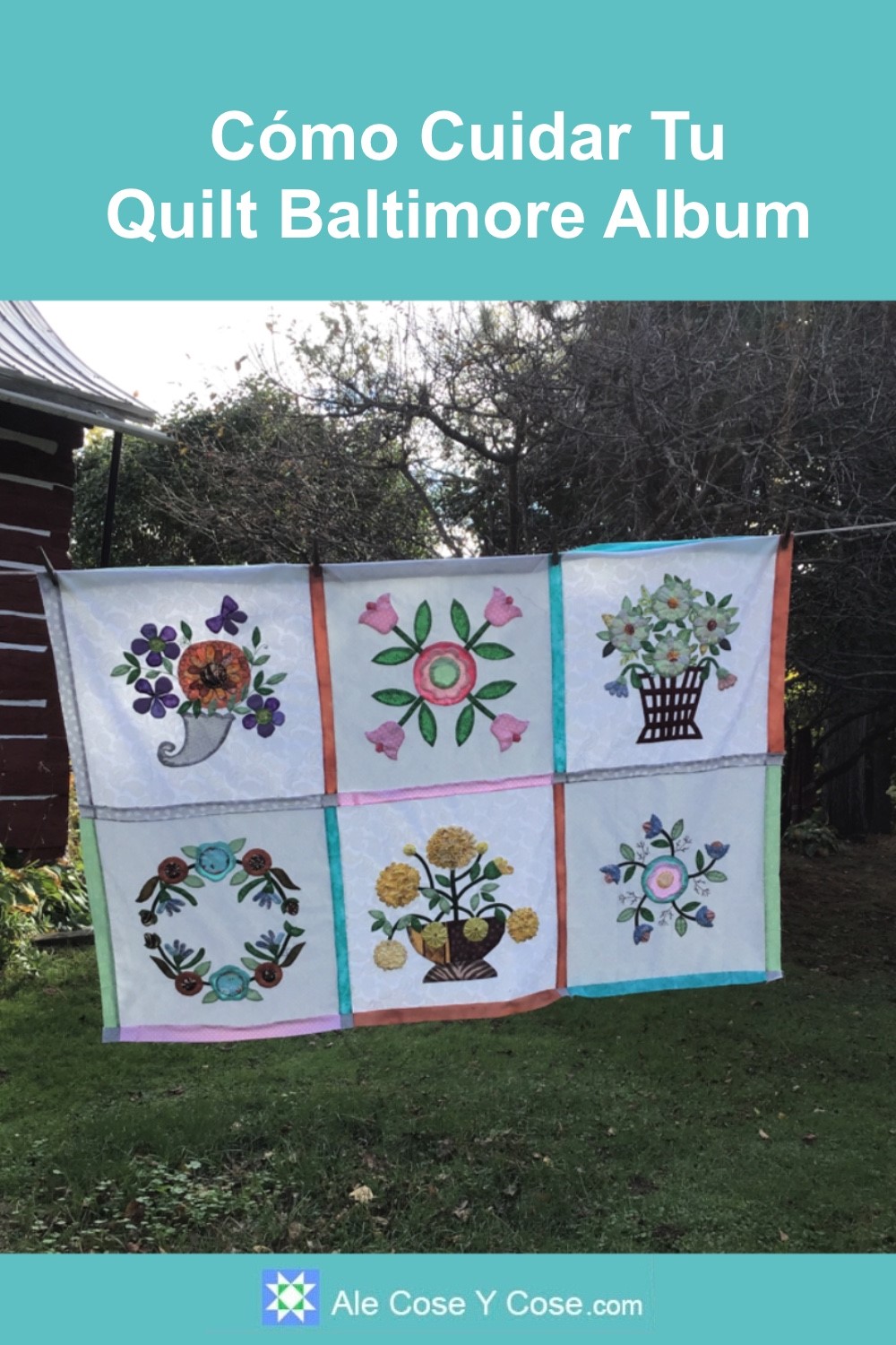 Como Cuidar Quilt Baltimore Album