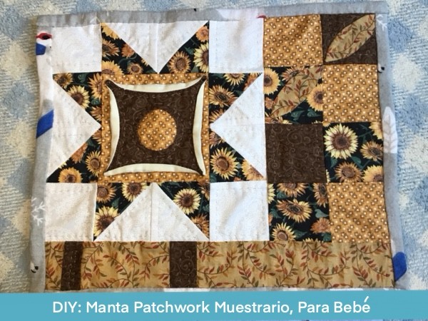 Manta Patchwork Muestrario Para Bebe