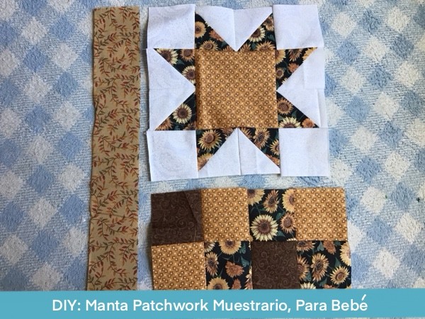 Manta Patchwork Muestrario Para Bebe