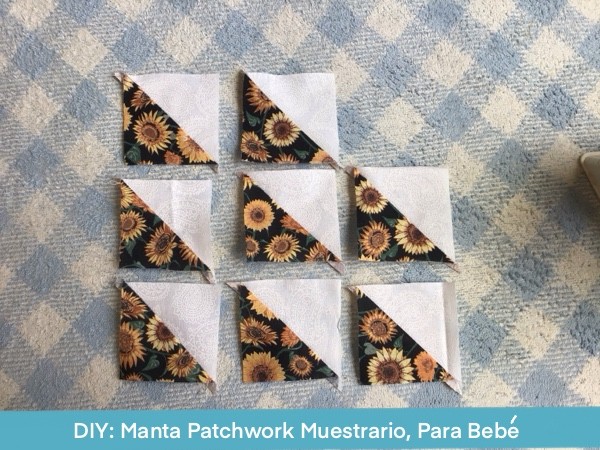 Manta Patchwork Muestrario Para Bebe