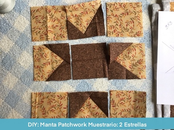 Manta Para Bebe 2 Estrellas Patchwork