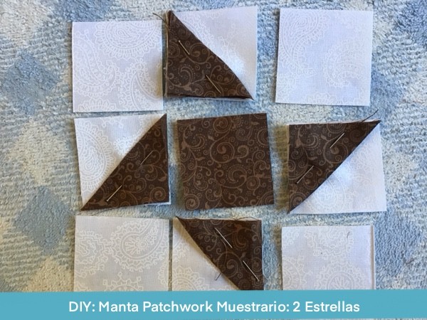 Manta Para Bebe 2 Estrellas Patchwork