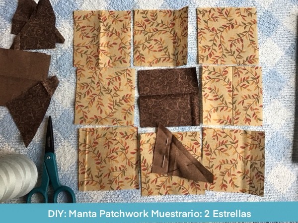 Manta Para Bebe 2 Estrellas Patchwork