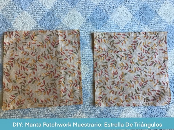 Manta Patchwork Bebe Estrella De Triangulos